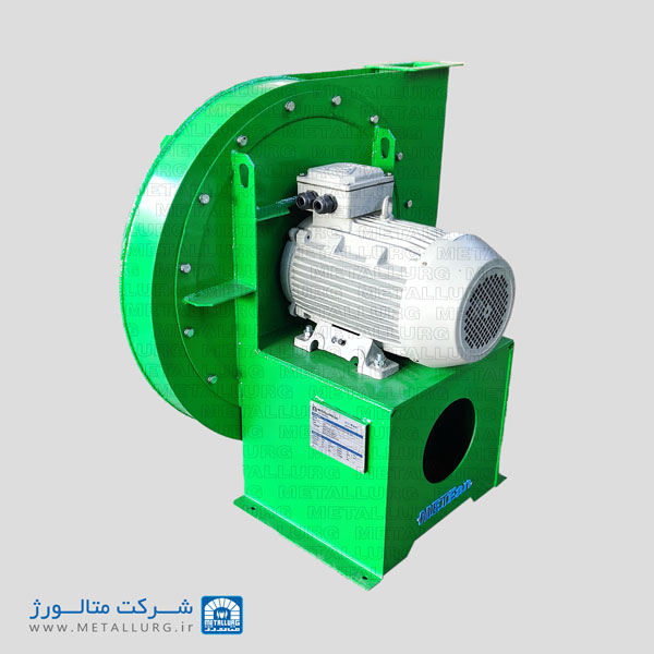 فن کامباسشن 760 میلیمتر آب – شرکت فولاد آلیاژی ایران - طراحی و ساخت دپارتمان توربوماشین شرکت متالورژ - برند METFan